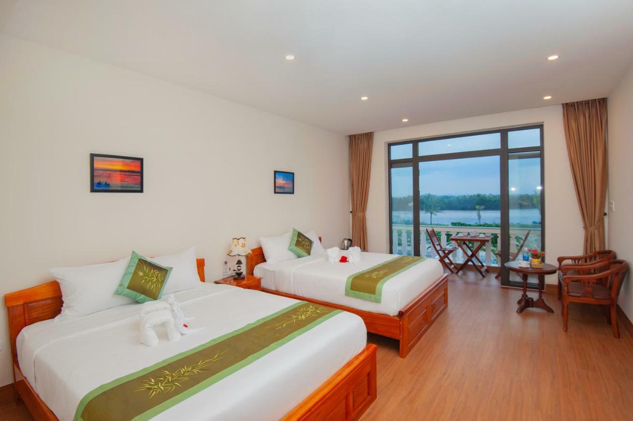 Riverside Sunset Homestay Hoi An Dış mekan fotoğraf